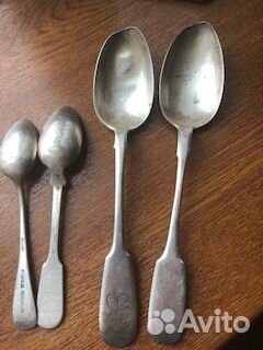 Столовые приборы СССР Кольчугин разные