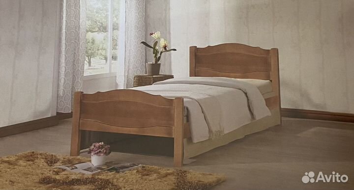 Кровать из массива бука