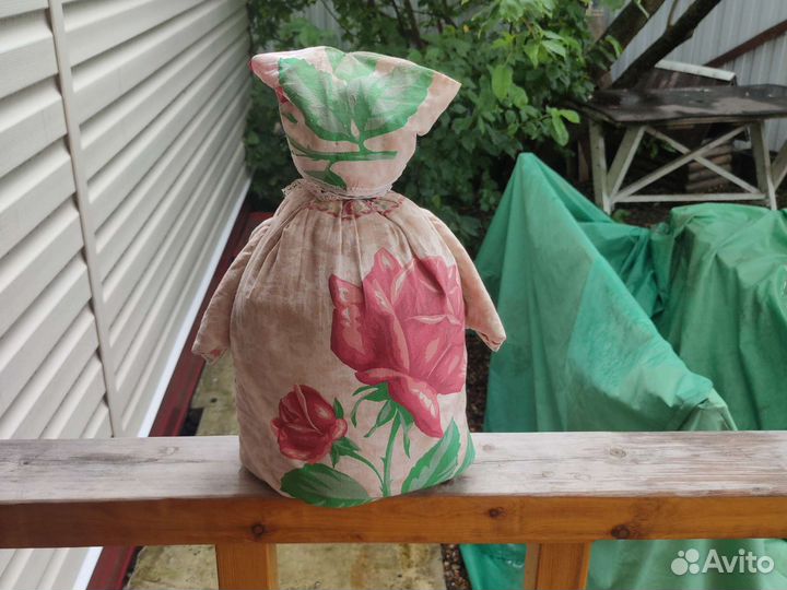 Баба на чайник банку текстиль