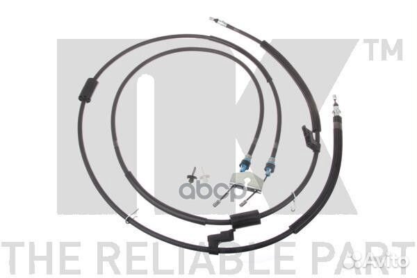 Трос тормозной Ford C-Max Focus II 04- 9025169 Nk