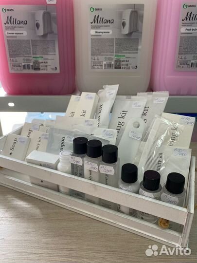 Одноразовая косметика для отелей,гель,шампунь,мыло