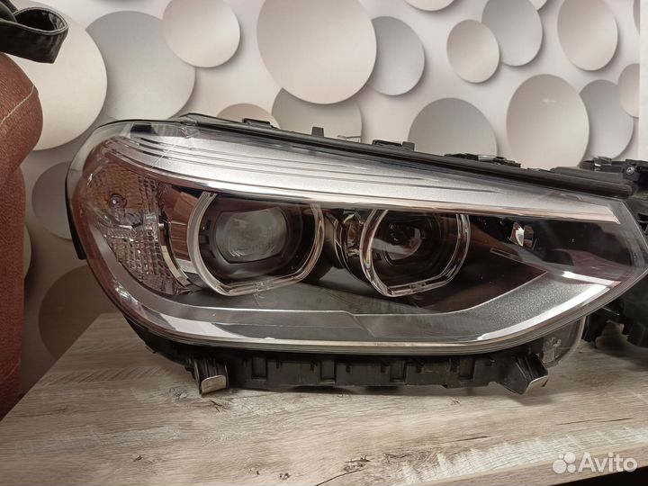Правая фара BMW LED в сборе с блоками X3 G01