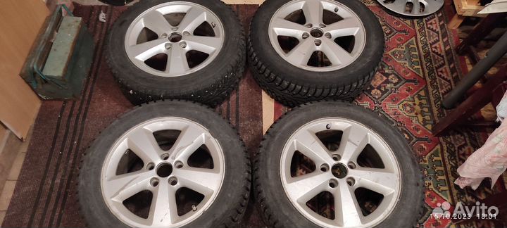 Колеса в сборе на литых дисках r16 205/55
