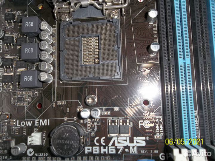 Asus P8H67-M socket 1155
