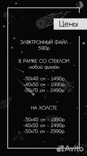 Подарок сувенир Карта звездного неба