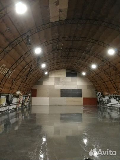 Промышленные бетонные полы. Топпинг и полимер