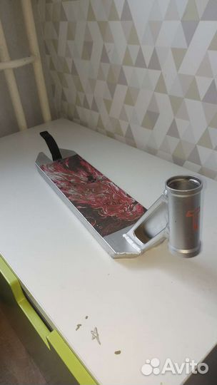 Доска для трюкового самоката tech team zefir