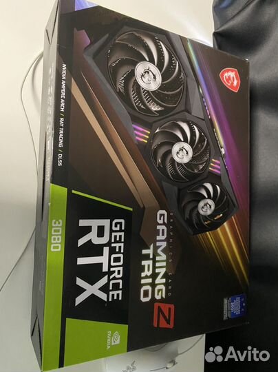 Видеокарта nvidio GeForce RTX 3080 gaming Z trio