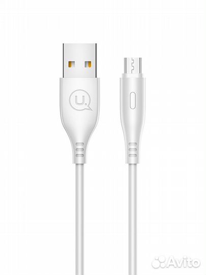Кабель usams Micro U18 1m White