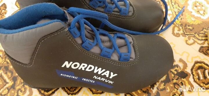 Лыжные ботинки детские 34