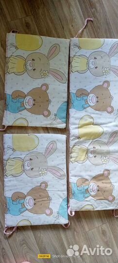 Бортики в кроватку бу