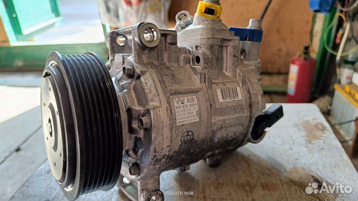 Компрессор кондиционера volkswagen passat