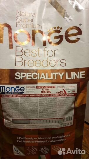 Корм для собак Мonge, Gemon