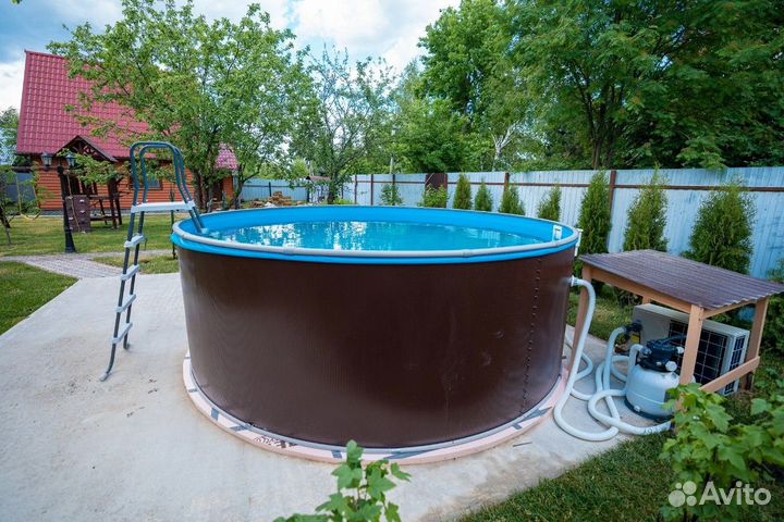 Каркасный бассейн Лагуна 4 х 1.25 м, комплект