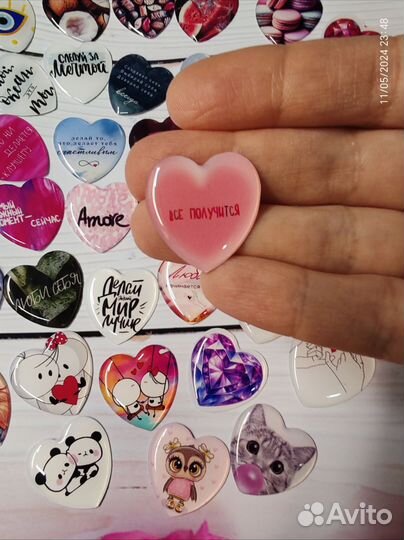 3-D стикеры на чехол телефона