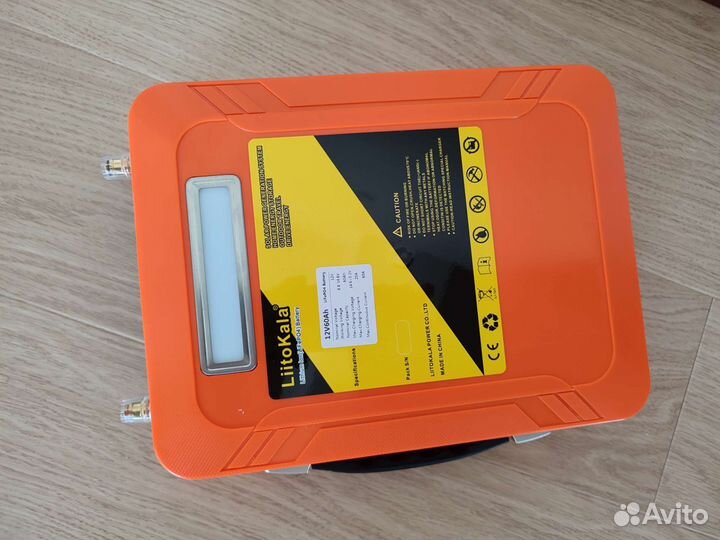 Аккумулятор lifepo4 12v 60A LiitoKala