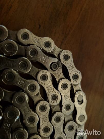 Цепь для велосипеда KMC X12 Silver 126 звеньев