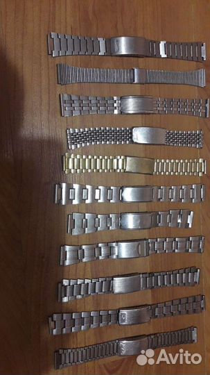 Браслеты для часов разные много