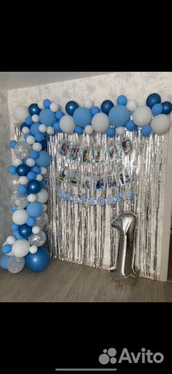 Гирлянда на первый годик