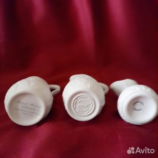 Кувшинчики Portmeirion. Бисквитный фарфор.Англия