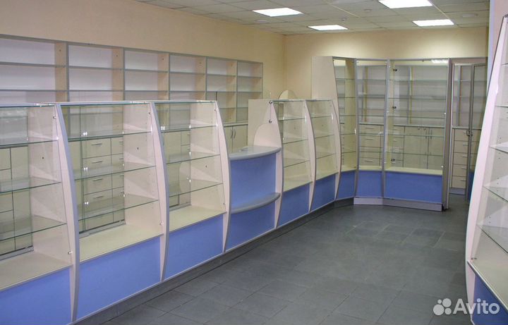 Торговое оборудование,витрины,прилавки Б/У и новое