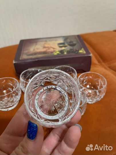 Хрустальные стопки