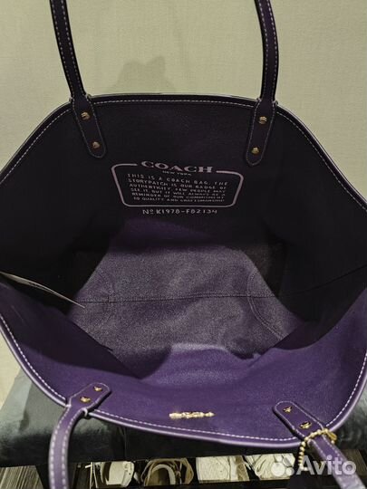 Сумка тоут Coach Reversible City Tote with Horse