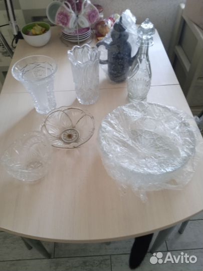 Продаю посуду хрусталь
