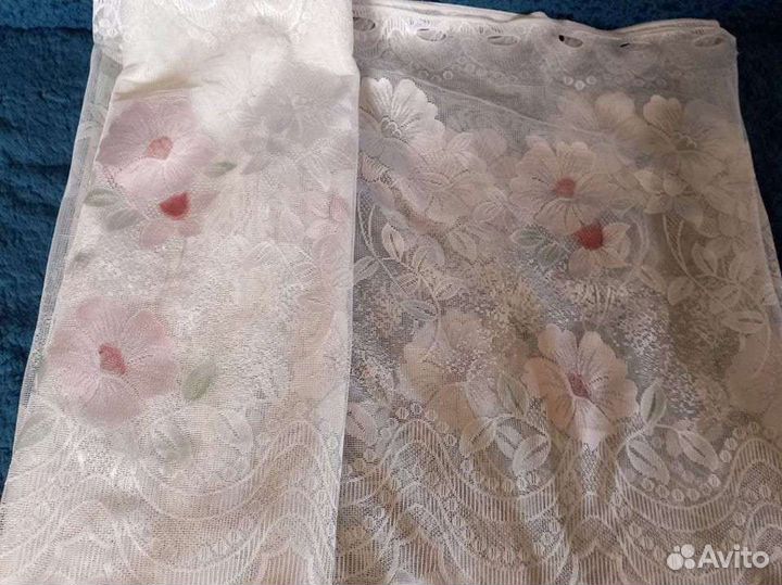 Шторы тюль для кухни или балкона