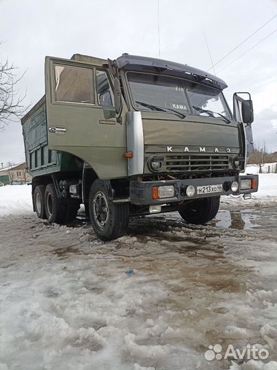 Камаз с прицепом, запчасти