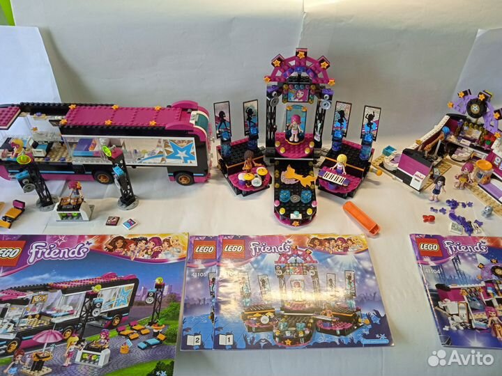 Лего френдз наборы, с поп-звездой Ливи ориг