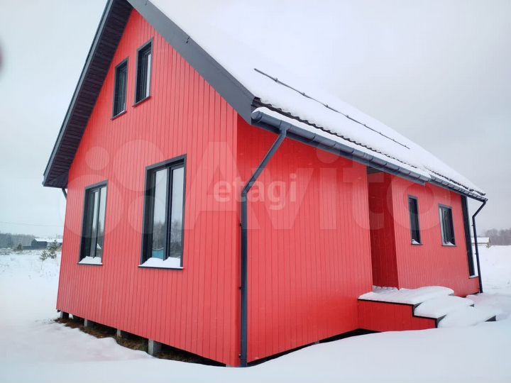 Дом 80 м² на участке 8 сот.