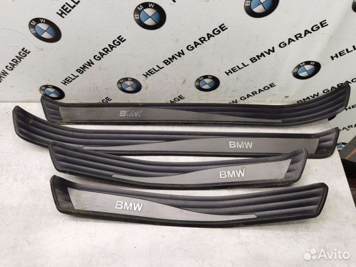 Накладки порогов внутренние Bmw 5-Series E60