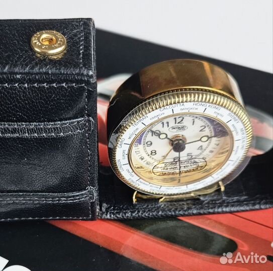 Часы винтаж дорожные настольные jaccard hilser