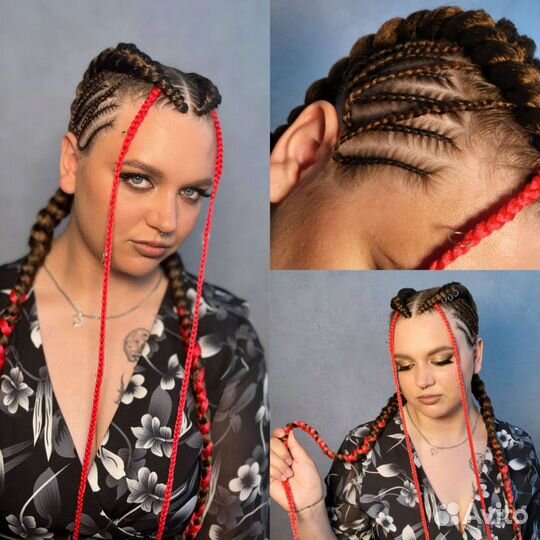 Афрокосы Дреды Брейды Афроплетение