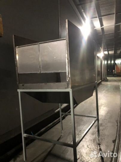 Бункер накопитель нержавейка