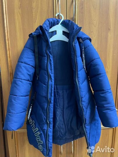Куртка для девочки 140 зима