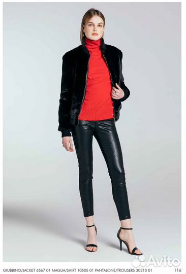 Бомбер из иск.меха FLY girl Италия