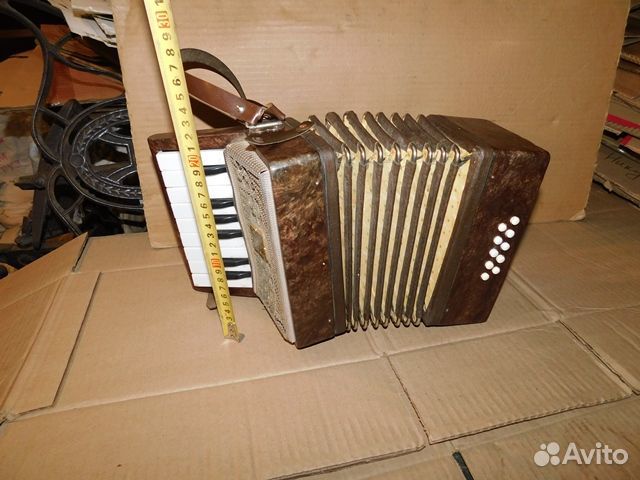 Старинный, детский аккордеон Малыш СССР