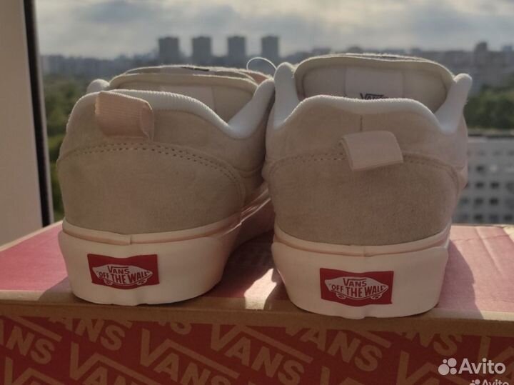 Кеды Vans Knu Skool дутыши Sorbet Pastel Pink