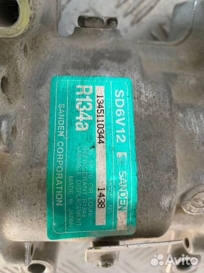 Компрессор кондиционера Пежо 307 SW