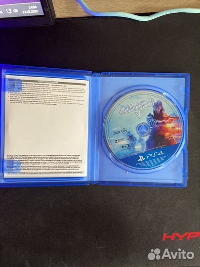 Игры для приставок ps4 Battlefield 5 бу