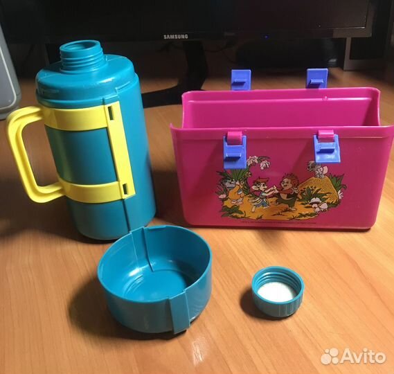 Детский двухсекционный ланч-бокс «Чемоданчик»