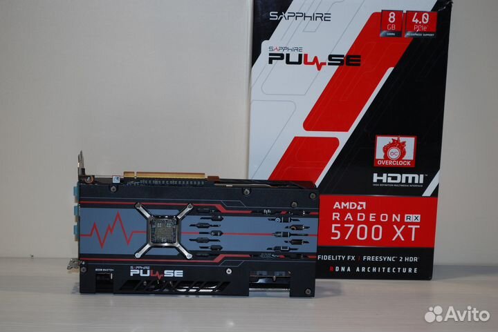 Видеокарта Rx 5700xt Sapphire Pulse