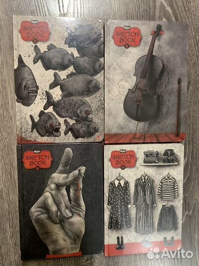 Скетчбуки «Уэнсдей»