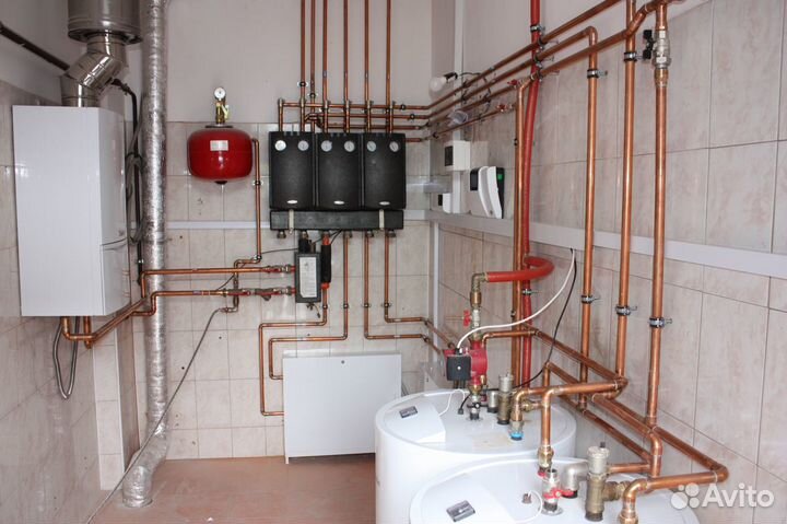 Отопление водоснабжения канализация электромонтаж