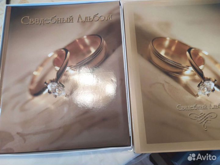 Свадебный фотоальбом в подарочной упаковке
