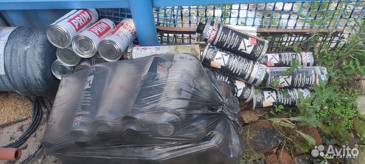 Тубы из под антикора