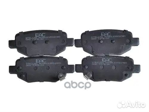 Колодки диск.з. с антискрип.пл. Cherry