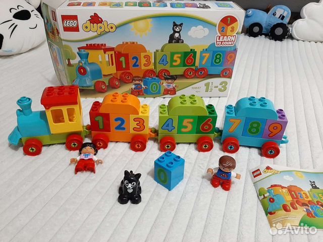 Lego duplo паровозик